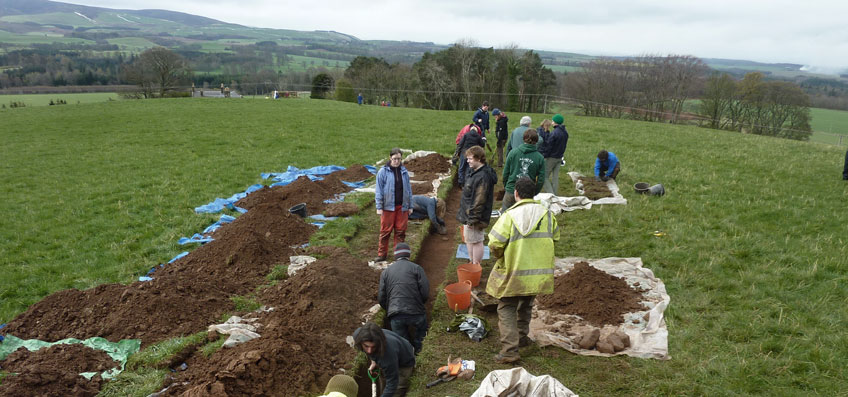 Always room for more - but this year the trench is going to be 20m square! Always room for more - but this year the trench is going to be 20m square!